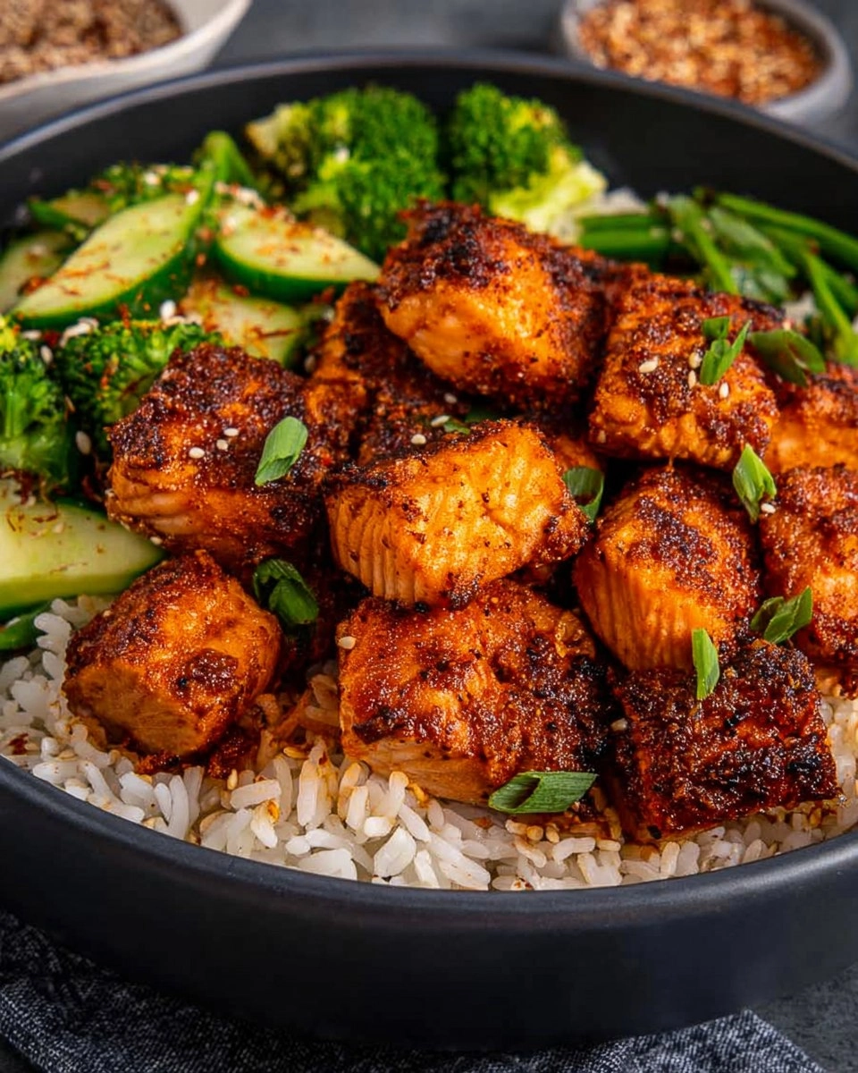 Air Fryer Salmon Bites