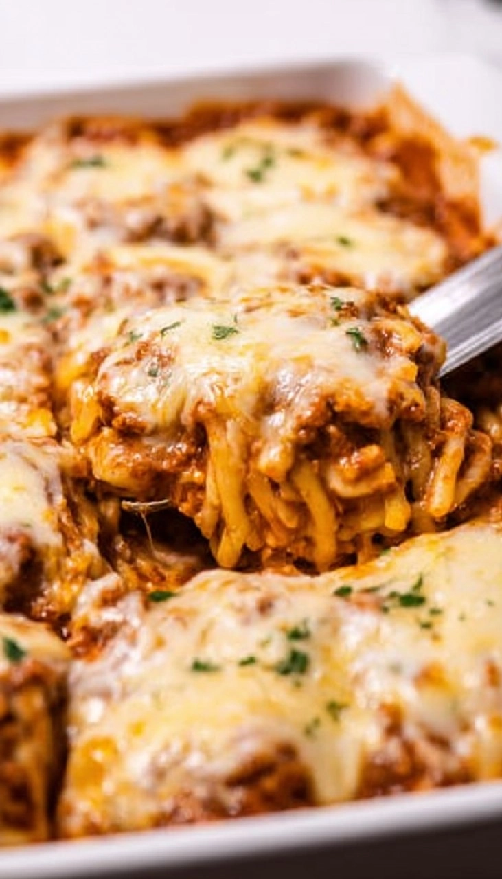 Baked Spaghetti Casserole