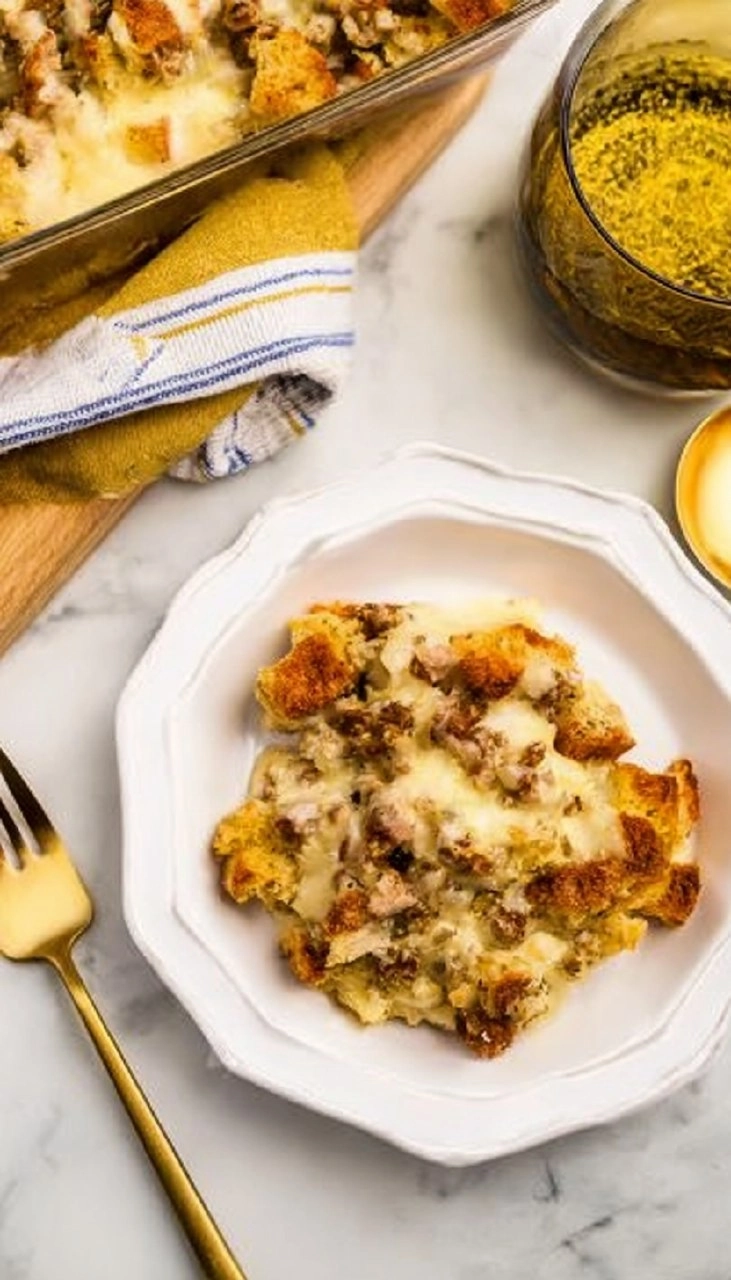 Chicken Stuffing Casserole