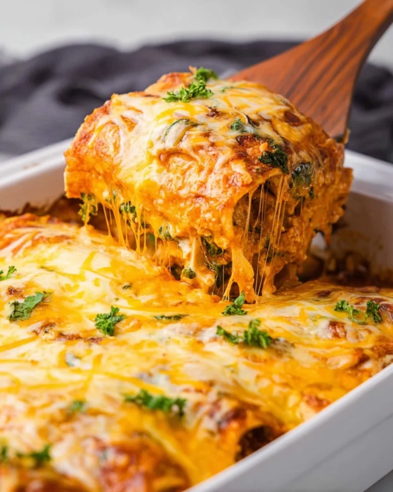 Chicken-and-Spinach-Enchiladas-Recipe