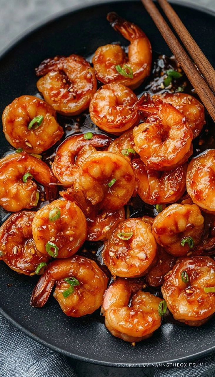 Honey Garlic Shrimp 69 Honey Garlic Shrimp