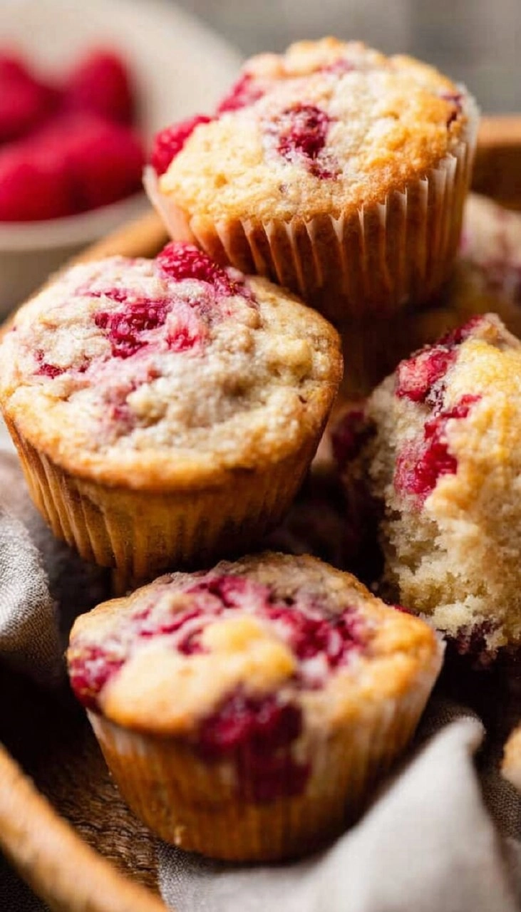 Lemon Raspberry Muffins