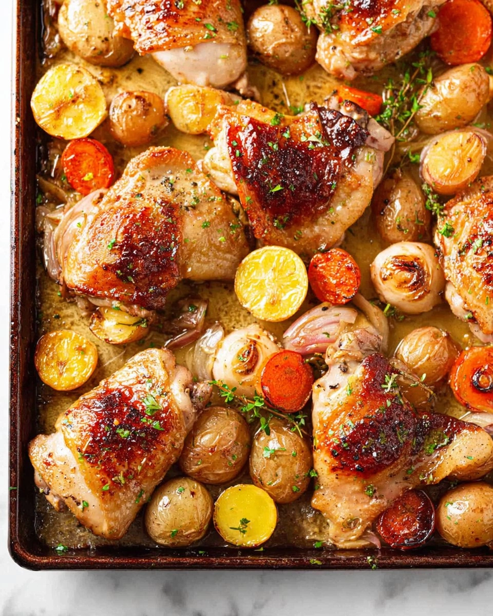 Sheet Pan Chicken and Potatoes