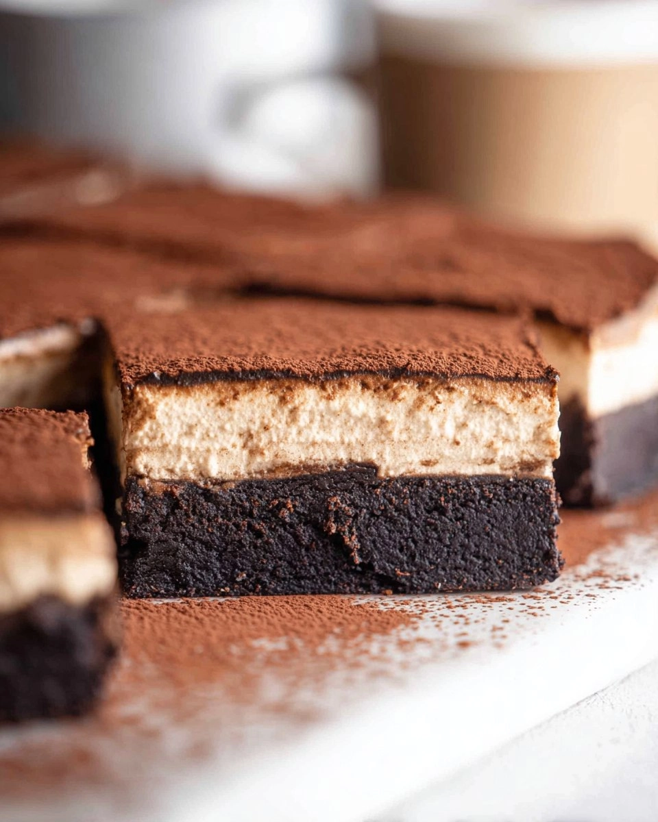 Tiramisu Brownies