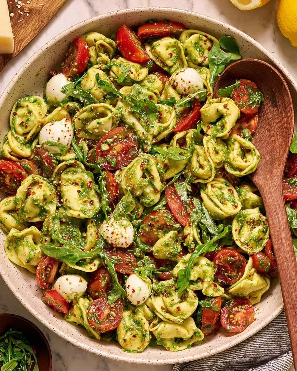 Tortellini Pesto Salad