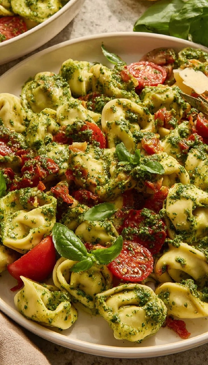 Tortellini Pesto Salad