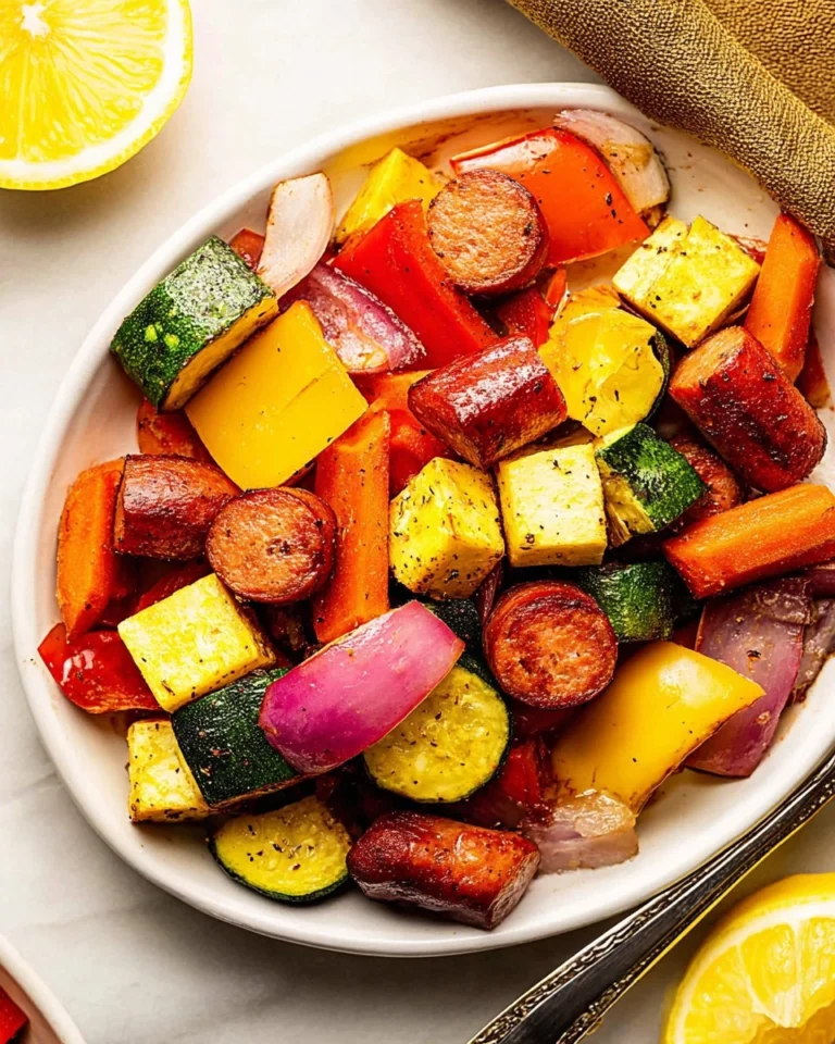 Air Fryer Sausage and Veggies 7 Air-Fryer-Sausage-and-Veggies-Recipe