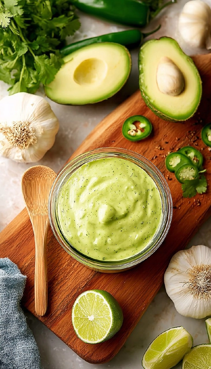 Avocado Cilantro Lime Dressing