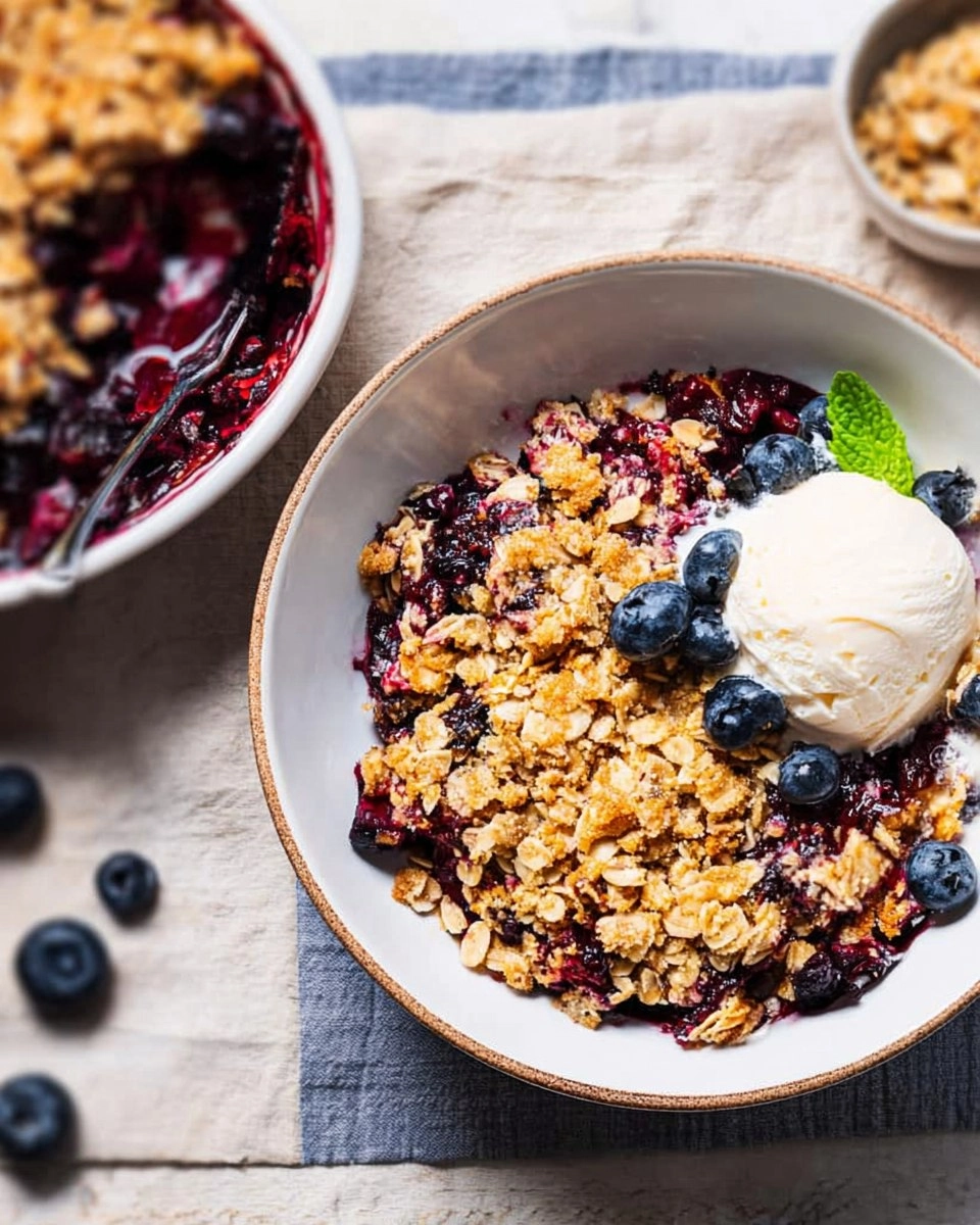 Blueberry Crisp