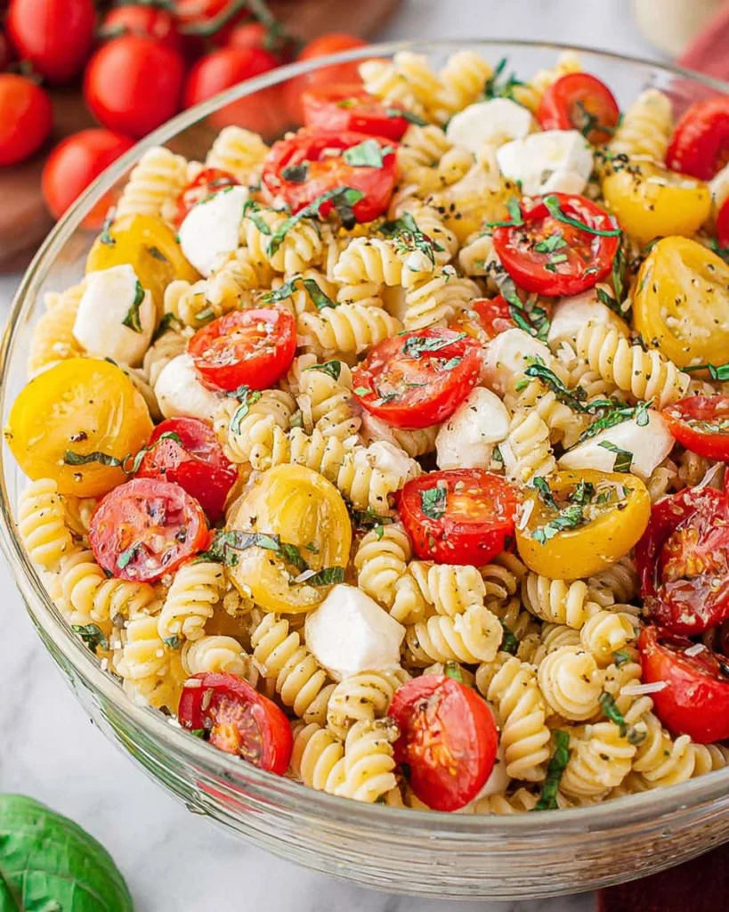 Caprese Pasta Salad 1 Caprese-Pasta-Salad-Recipe