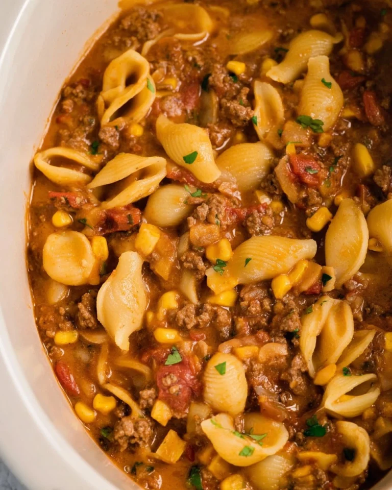 Cheesy-Crockpot-Taco-Pasta-Recipe