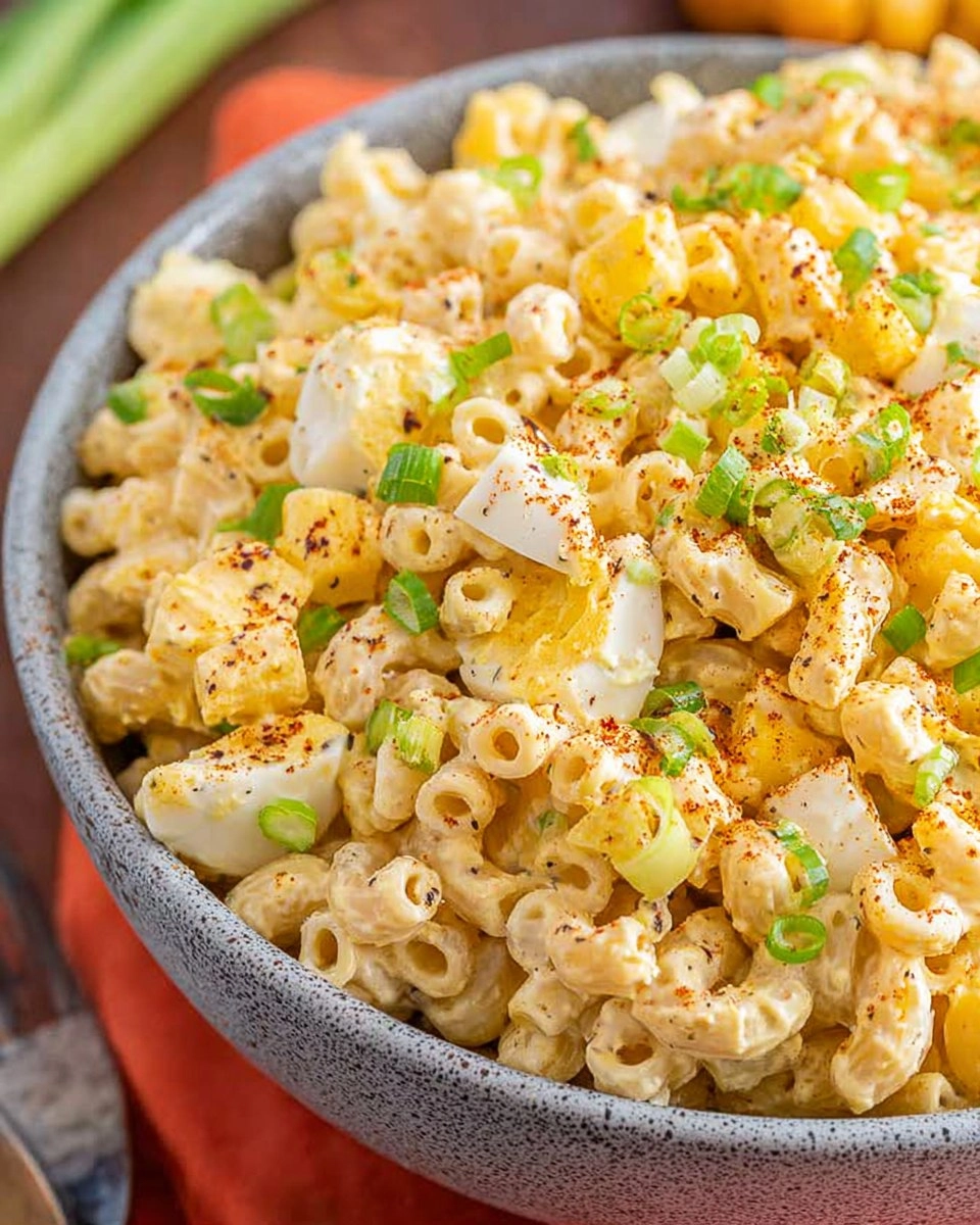Deviled Egg Pasta Salad