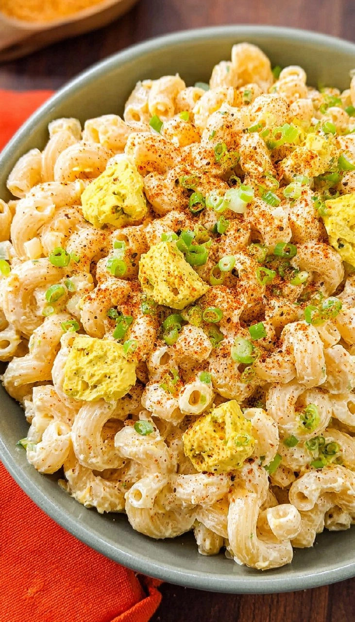 Deviled Egg Pasta Salad