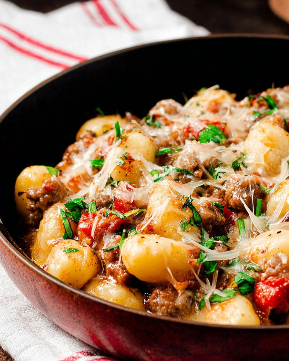 Gnocchi with Sausage 72 Gnocchi with Sausage