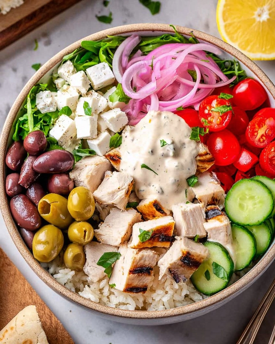 Greek Chicken Bowls 72 Greek Chicken Bowls