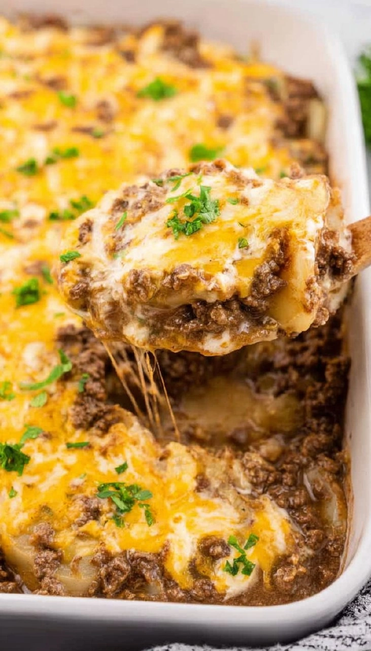 Ground Beef and Potato Casserole 109 Ground Beef and Potato Casserole