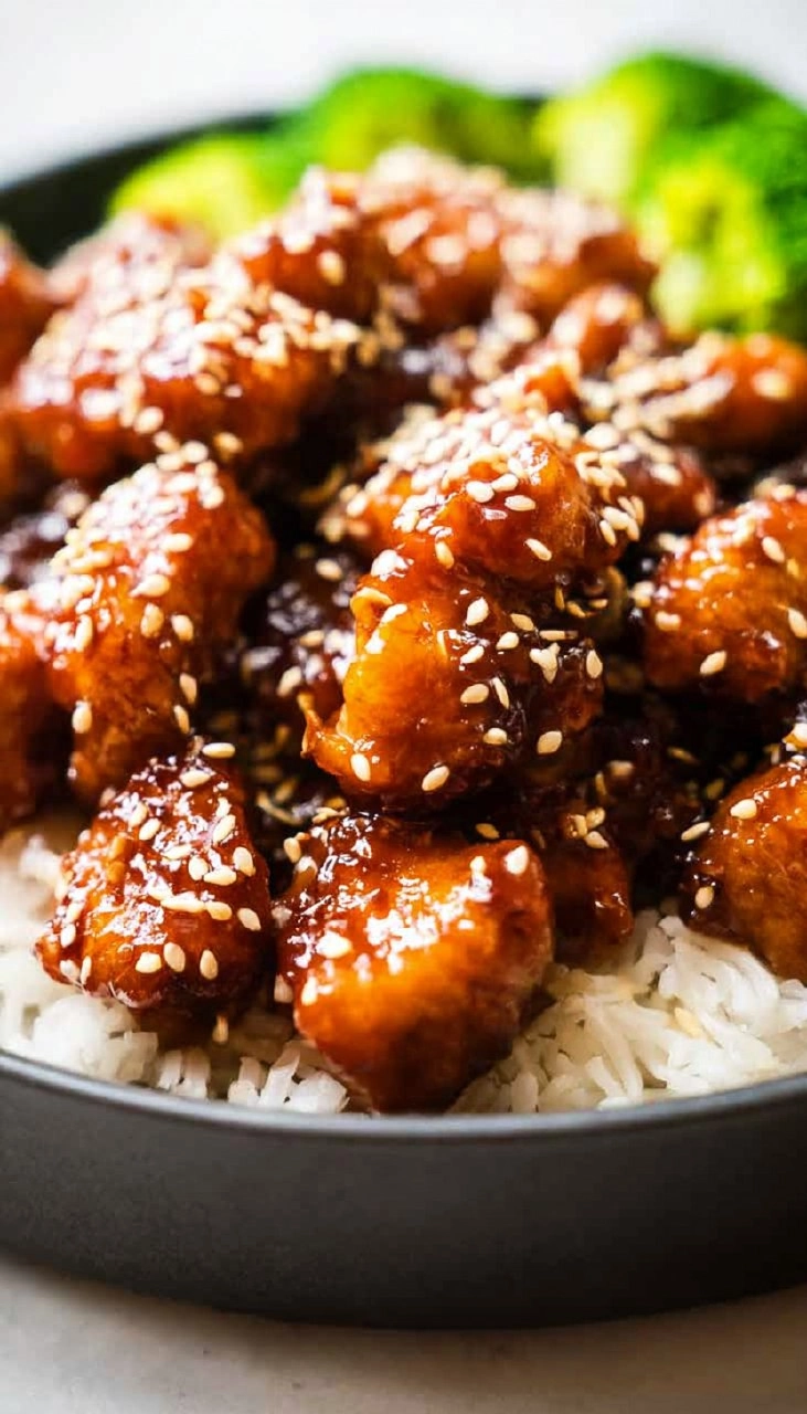 Honey Sesame Chicken 117 Honey Sesame Chicken
