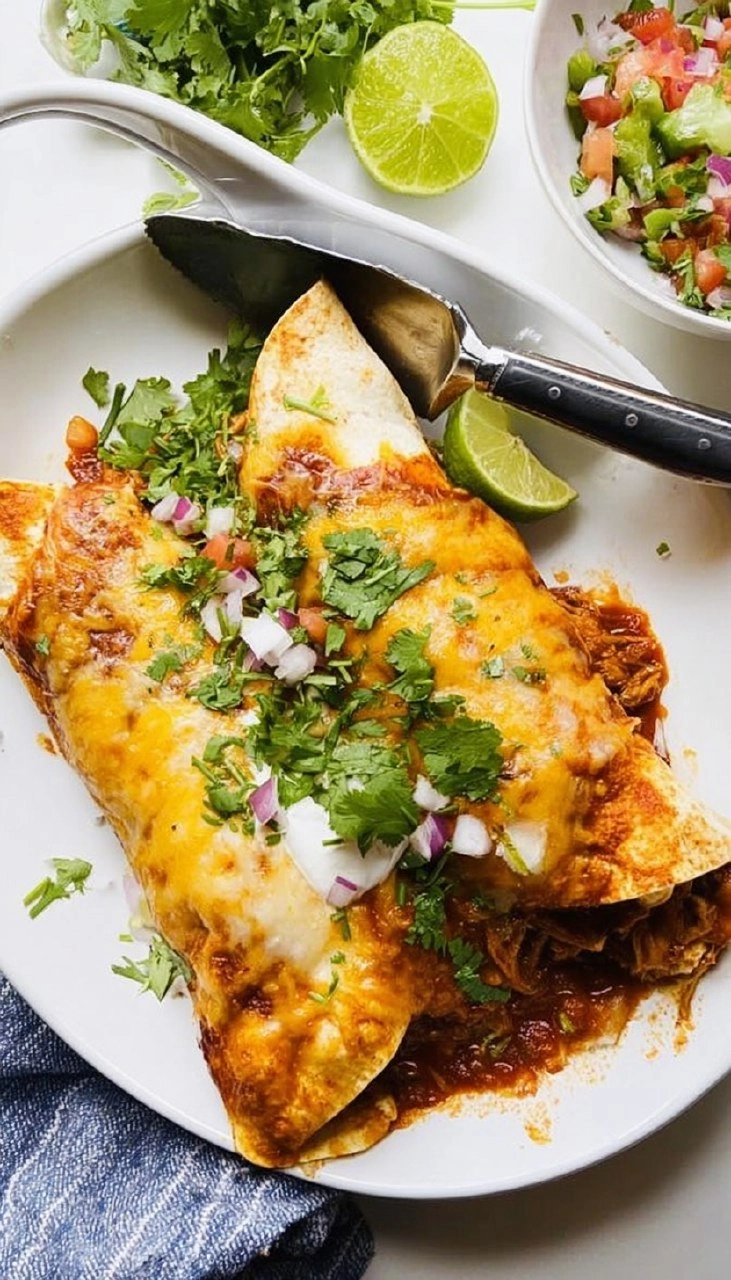 Pulled Pork Enchiladas