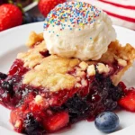 Red White and Blue Dump Cake 58 Red-White-and-Blue-Dump-Cake-Recipe