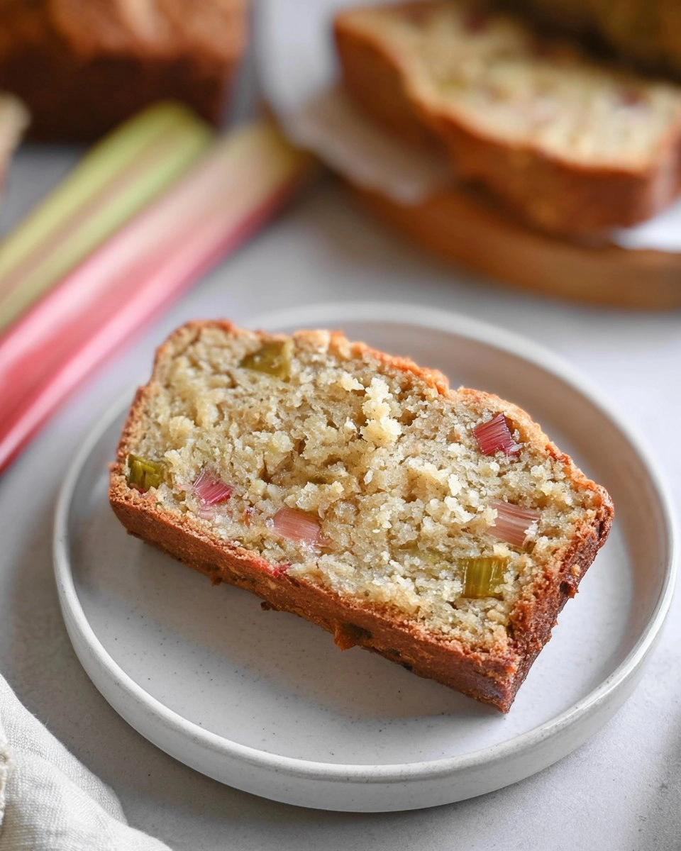 Rhubarb Bread 80 Rhubarb Bread