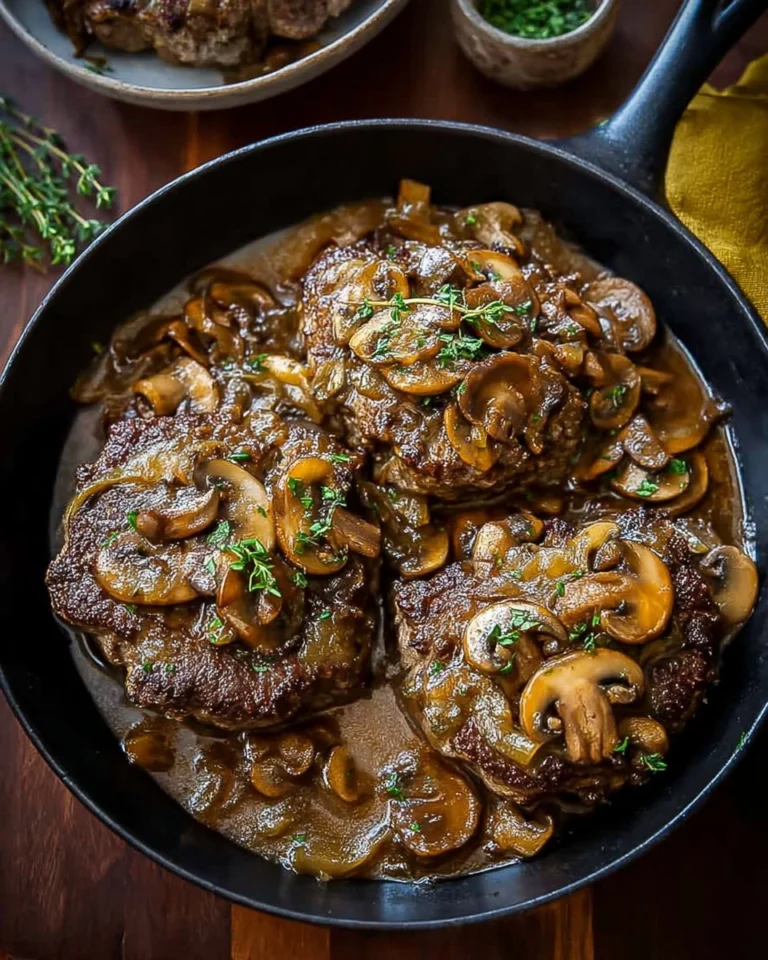Salisbury-Steak-with-Mushrooms-Recipe