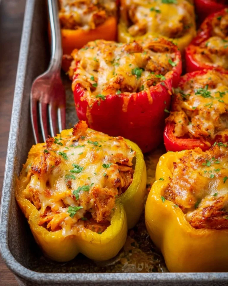 Seafood-Stuffed-Bell-Peppers-Recipe