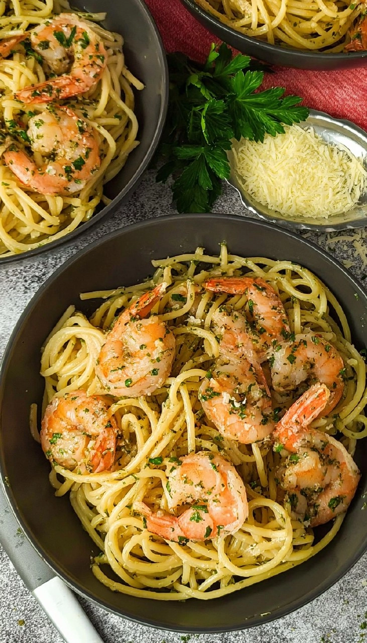 Shrimp Scampi with Pasta