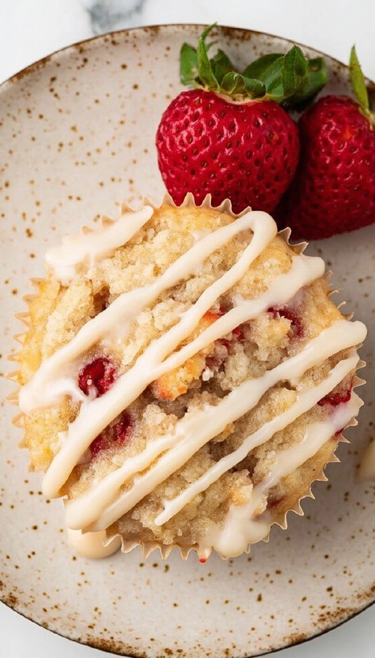 Strawberry Cream Cheese Muffins