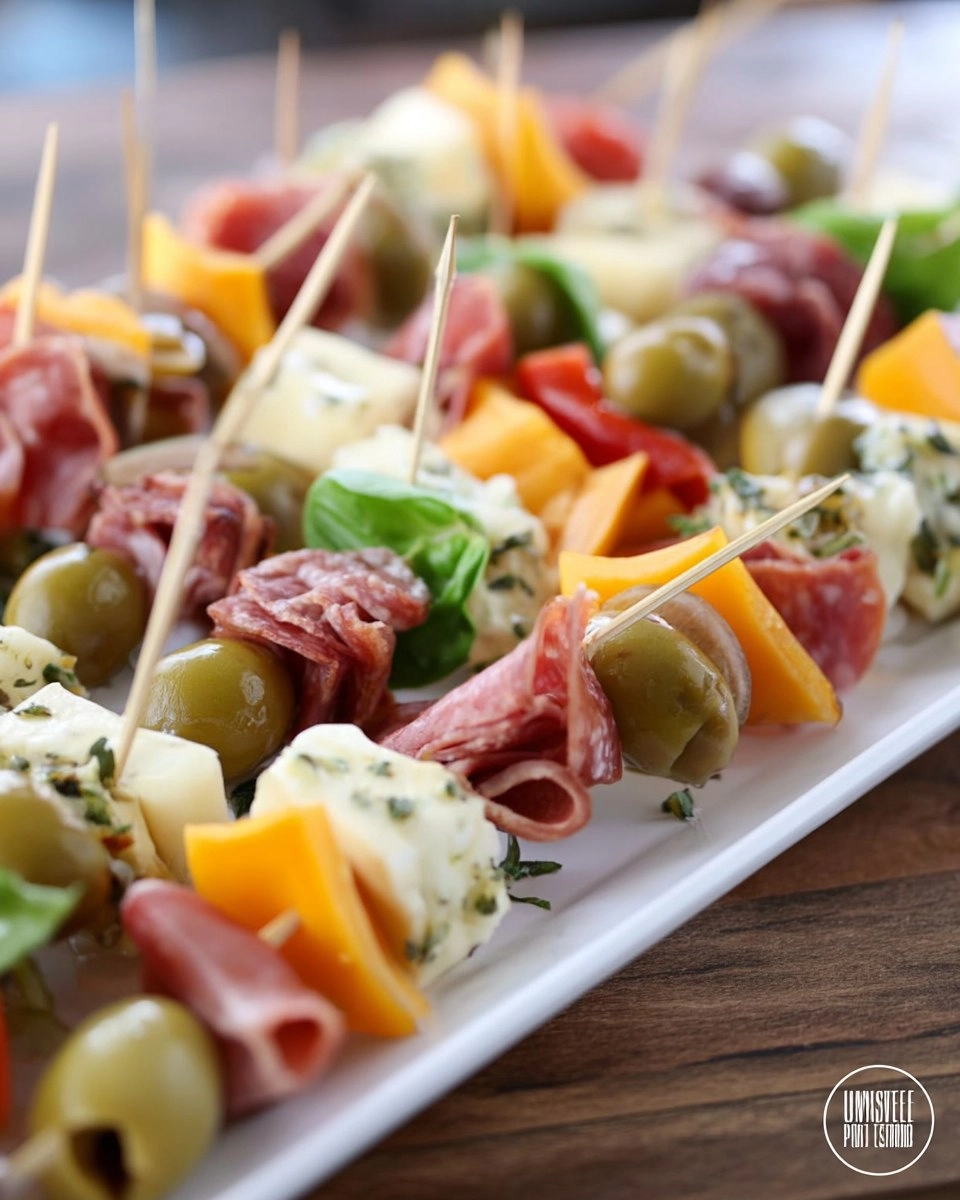Antipasto Skewers 64 Antipasto Skewers