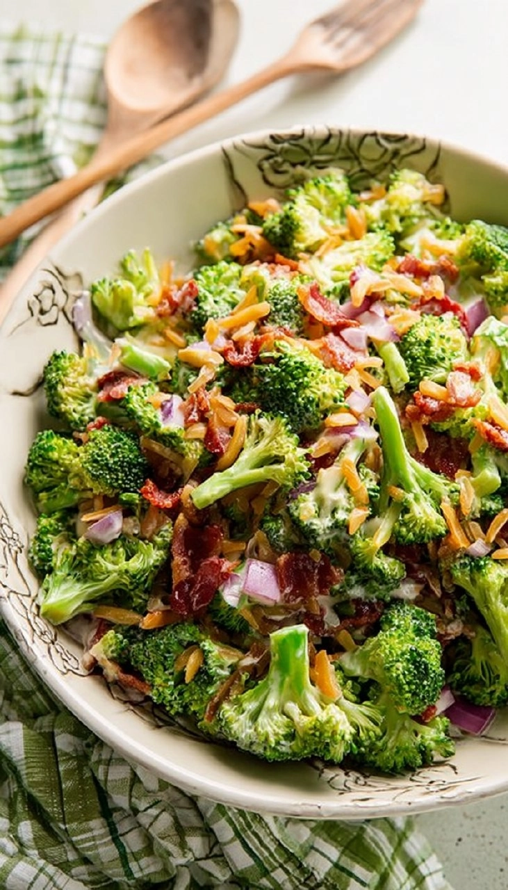 Broccoli Salad with Bacon 85 Broccoli Salad with Bacon
