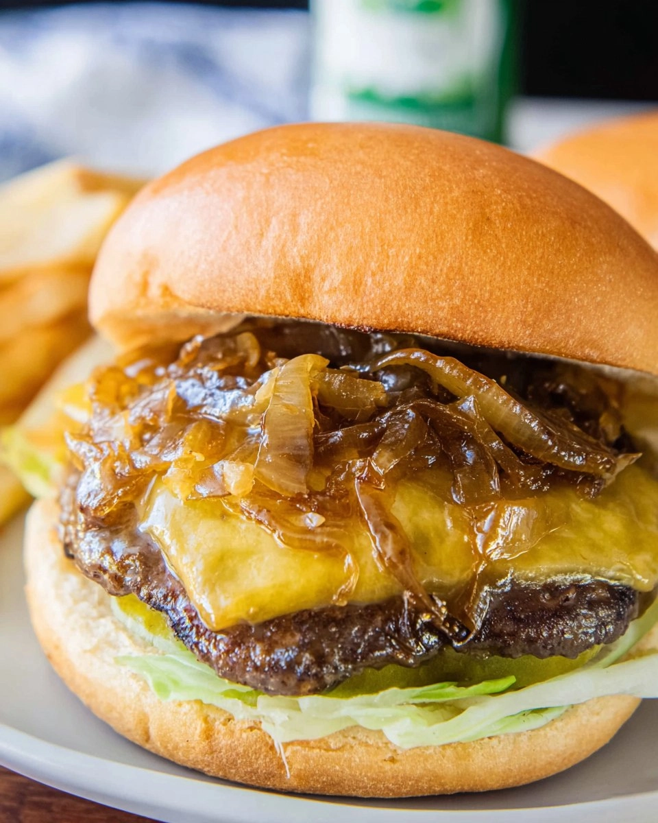 Caramelized Onion Burgers