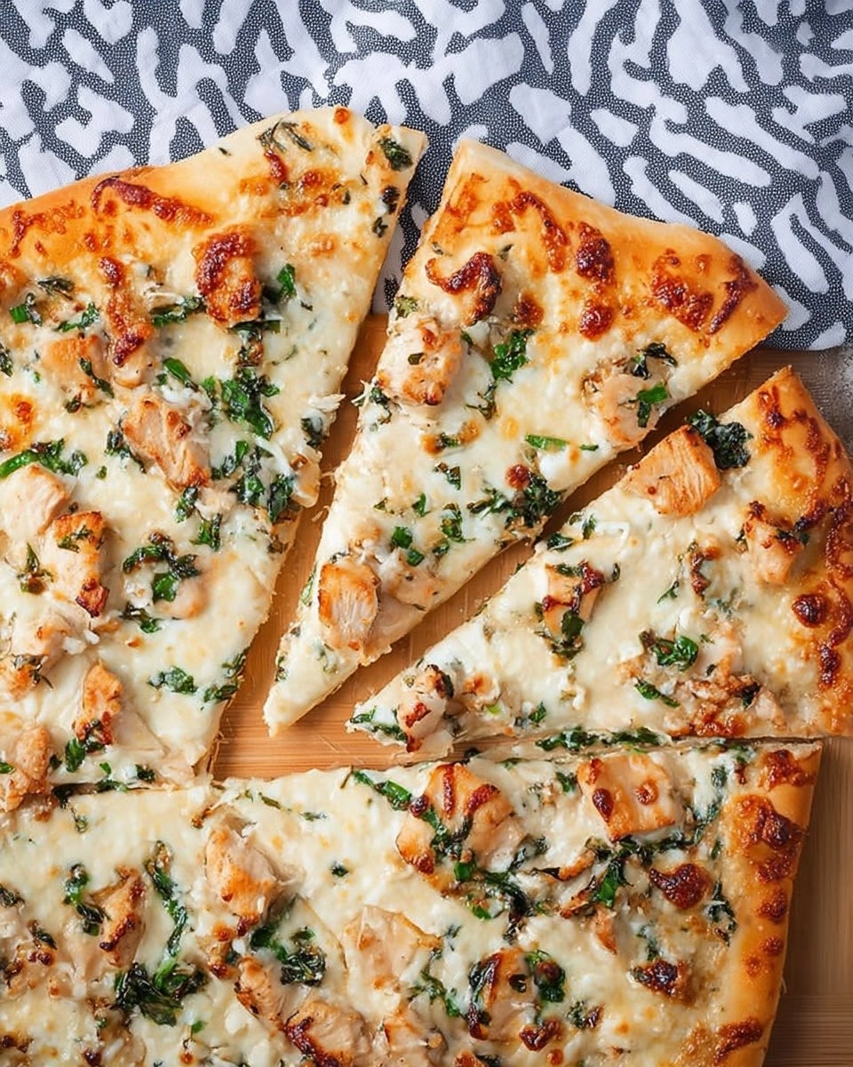 Chicken Alfredo Pizza 64 Chicken Alfredo Pizza