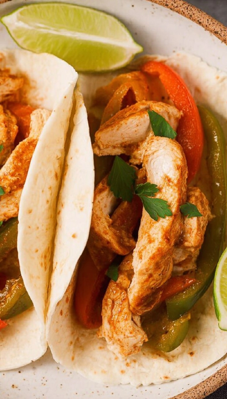 Crockpot Chicken Fajitas
