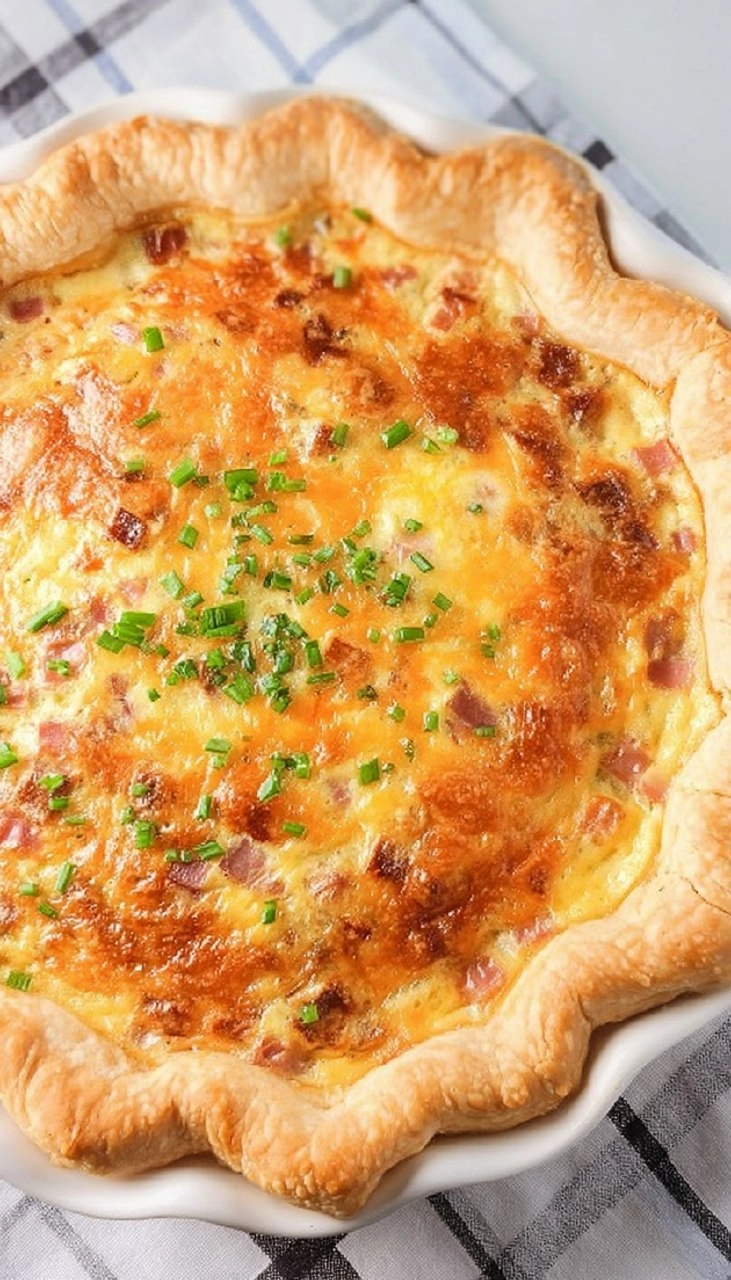 Ham and Cheese Quiche 69 Ham and Cheese Quiche