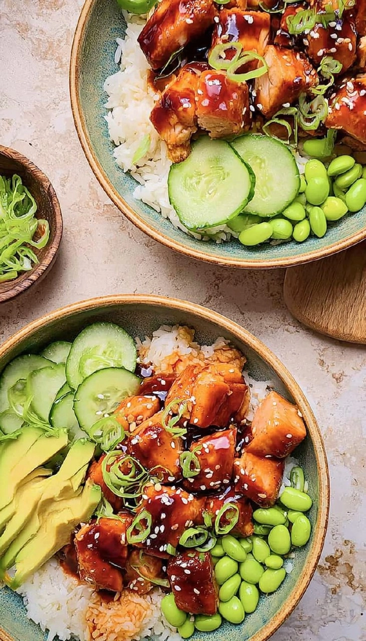Teriyaki Salmon Bowls 101 Teriyaki Salmon Bowls
